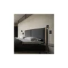 Aplique a pared modelo Tayron acabado negro/cuero, 26cm(alto) 14cm(ancho) 6cm(fondo)