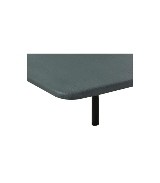 Base tapizada L2 3D de Colchones.es tapizado gris de 90x200x6cm..