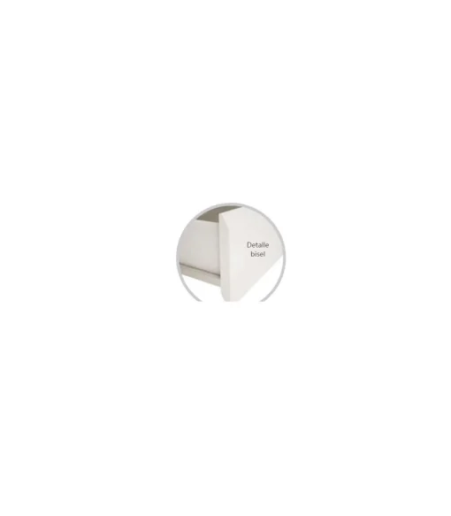 Cajonera Madrid en blanco. 73,4 cm(alto)60 cm(ancho)45 cm(fondo)