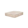 Canape abatible Global de Sonpura madera roble cambrian tapa tapizada de 160x200.