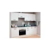 Cocina completa con zocalo y encimera 240 cm(ancho) color blanco KIT-KIT