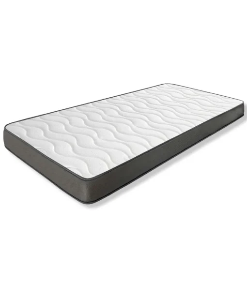 Colchoneta Málaga HR viscoelástica de Impt-Home-Design , 90x190x16 cm de grosor.