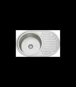 Fregadero con escurridor sin orificio grifo Australia 20 cm(alto)77 cm(ancho)50 cm(largo)