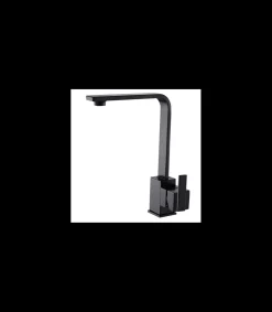 Grifo monomando Andorra en color negro mate 28,8 cm(alto) 21 cm(largo)