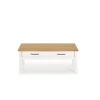 Mesa de centro Mariana acabado blanco 40 cm(alto) 100 cm(ancho) 55 cm(largo)