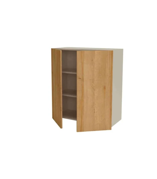 Mueble cocina alto con dos puertas en roble vega, 90 cm(alto)80 cm(ancho)35 cm(largo)