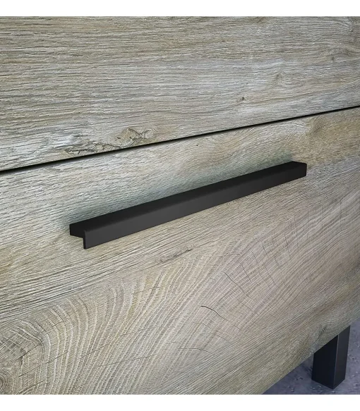 Mueble de baño Cullera con lavabo cerámico y espejo, acabado roble 80 cm(alto)80 cm(ancho)45 cm(largo)