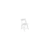 Pack de 4 sillas Ceremony en polipropileno blanco, 44.5cm(ancho) 88cm(altura) 43cm(fondo)