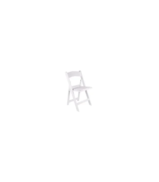 Pack de 4 sillas Ceremony en polipropileno blanco, 44.5cm(ancho) 88cm(altura) 43cm(fondo)