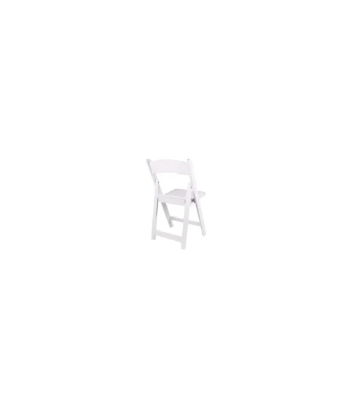 Pack de 4 sillas Ceremony en polipropileno blanco, 44.5cm(ancho) 88cm(altura) 43cm(fondo)