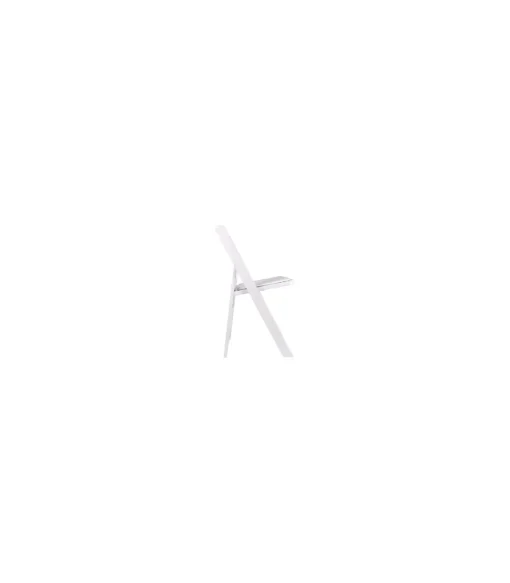 Pack de 4 sillas Ceremony en polipropileno blanco, 44.5cm(ancho) 88cm(altura) 43cm(fondo)