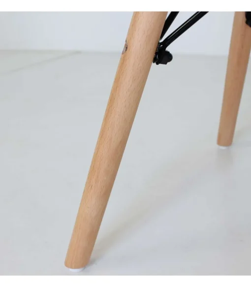 Pack de 4 sillas Md-Velez acabado en polipropileno blanco, 83cm(alto) 50.5cm(ancho) 46.5cm(largo)