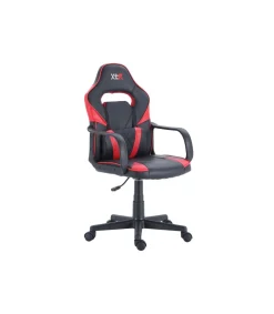 Silla Gaming XTR X10 en símil Piel negro/rojo, 101 cm(alto)57 cm(ancho)60 cm(largo)