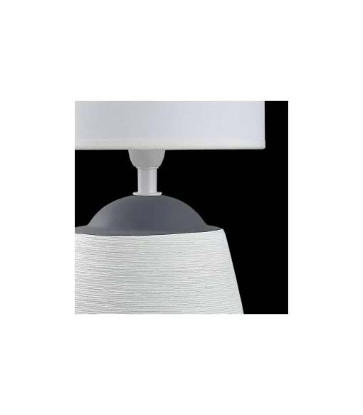 Sobremesa modelo Albany acabado gris/blanco, 30m(alto) 16(ancho) 16(fondo.